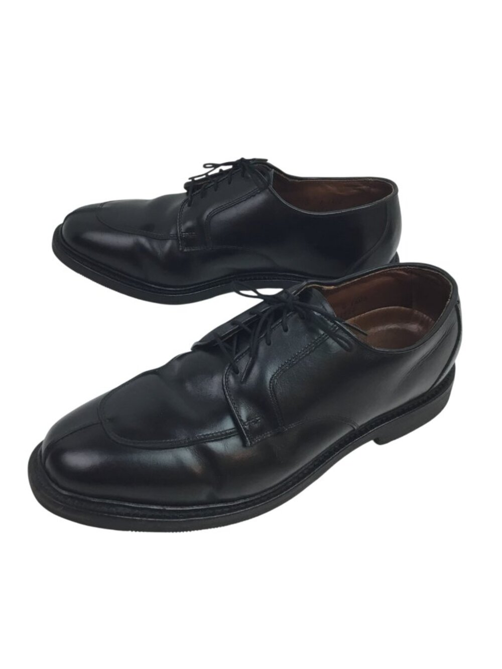 Allen Edmonds Classic Ashton Split Toe Mens 10 Leather Oxford Dress Shoes Black